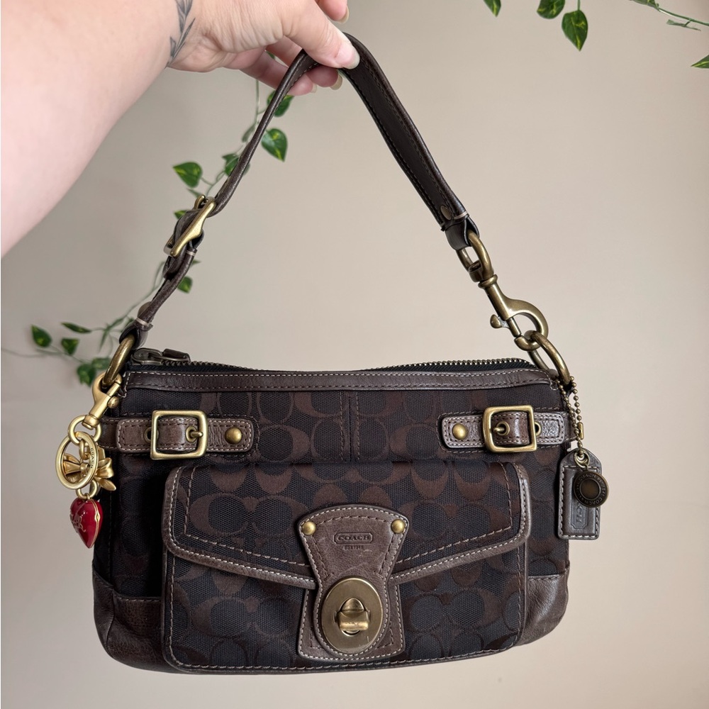 Coach Brown Signature Legacy